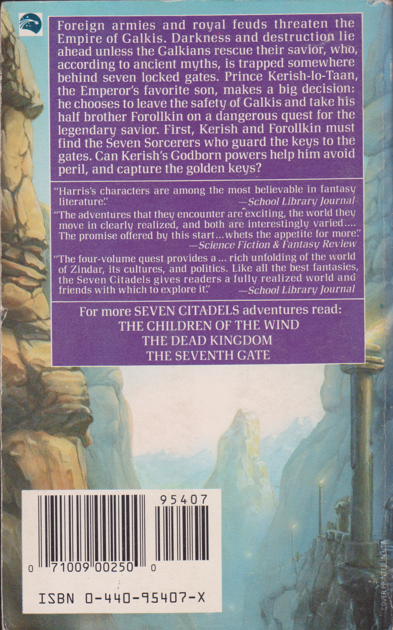 Prince of the Godborn by Geraldine Harris-back.png