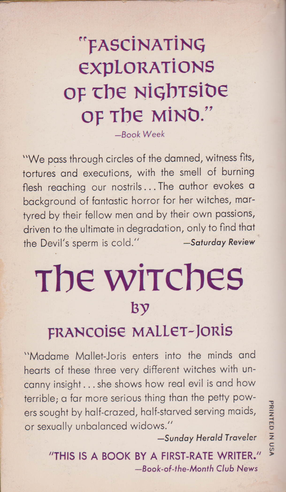The Witches by Francoise Mallet-Joris-back.png