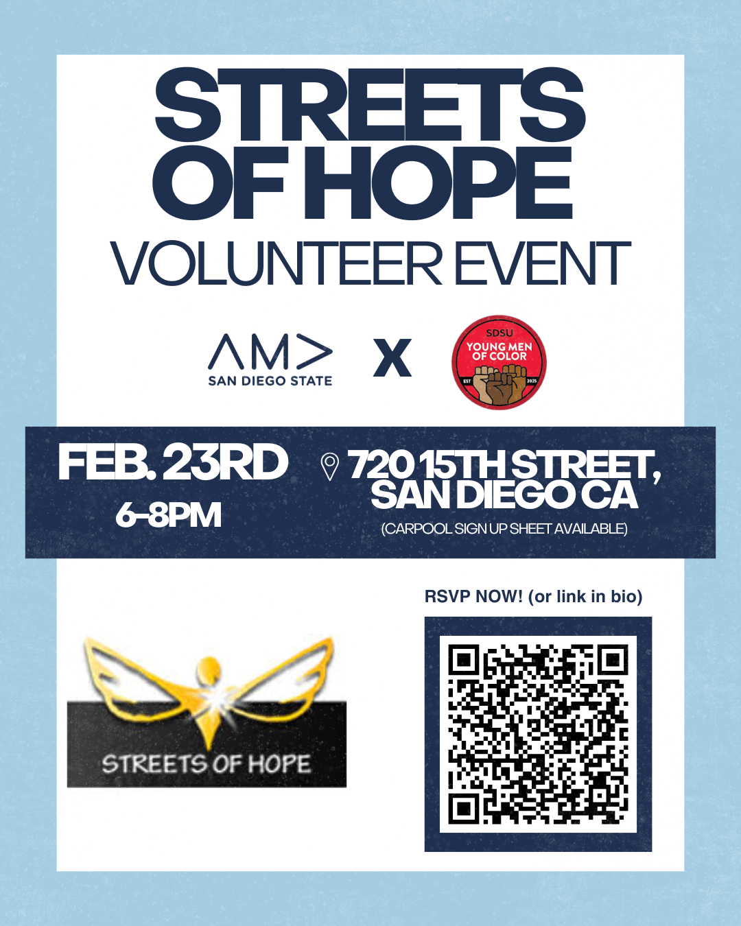 Streets of Hope Volunteering