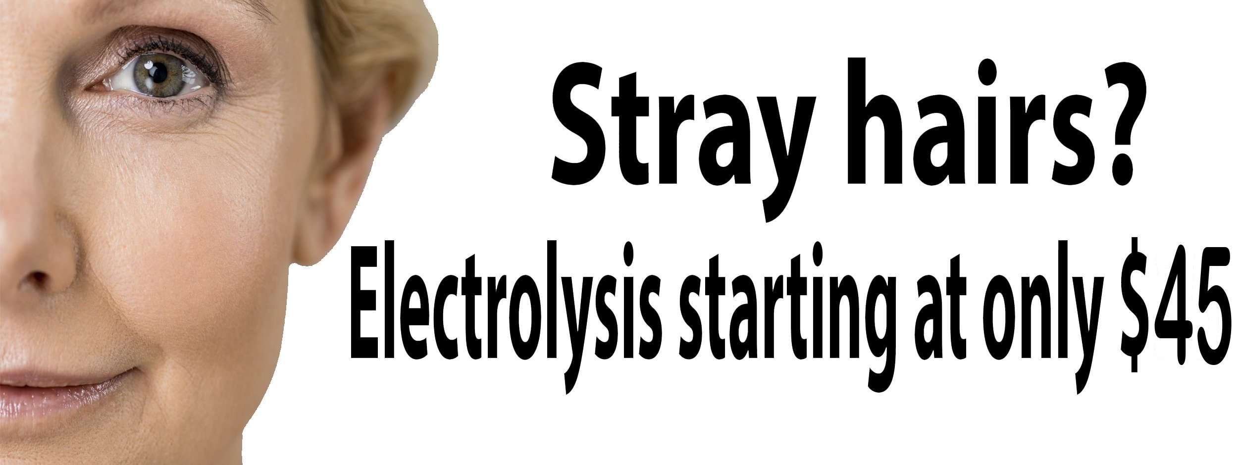  Do you have unwanted stray hairs? Or are you not a laser candidate due to light hair? Affordable electrolysis starts at only $40 at American Electrolysis and Laser. 