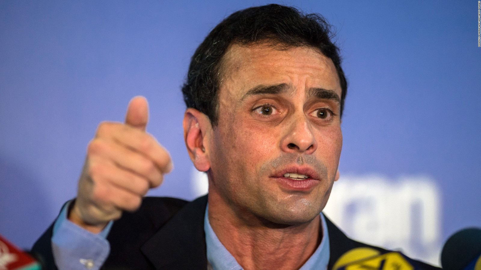Henrique Capriles, leader of Justice First, banned from running for public office (CNN) 