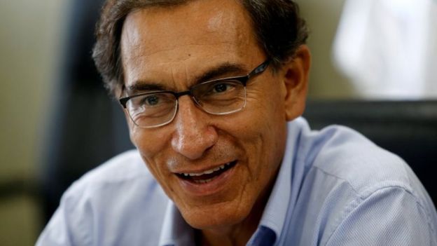Vice-President Martín Vizcarra is expected to be sworn in as President (BBC News) 