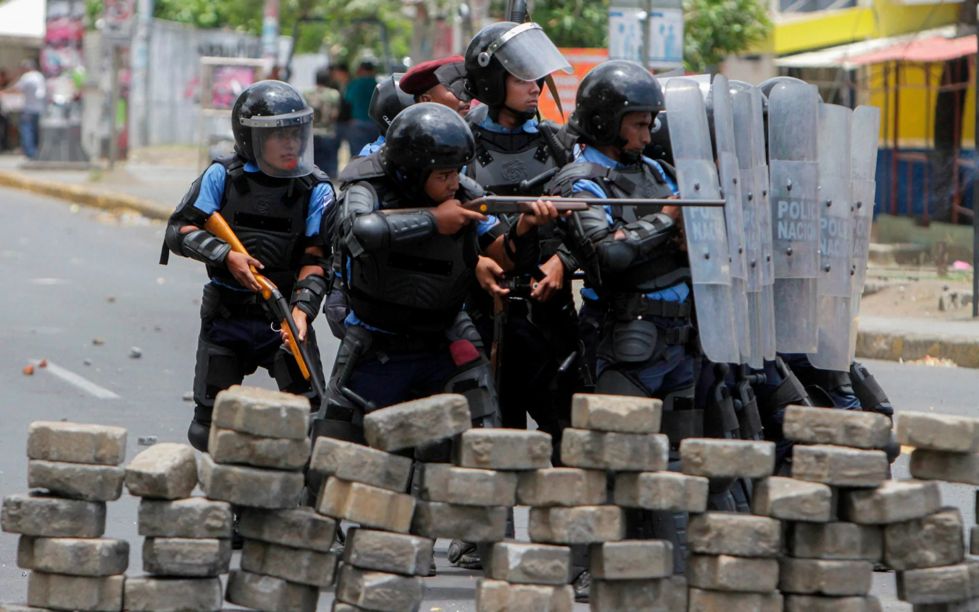 UN Commission for Human Rights reports disproportionate government response to protests. Source: The Telegraph .