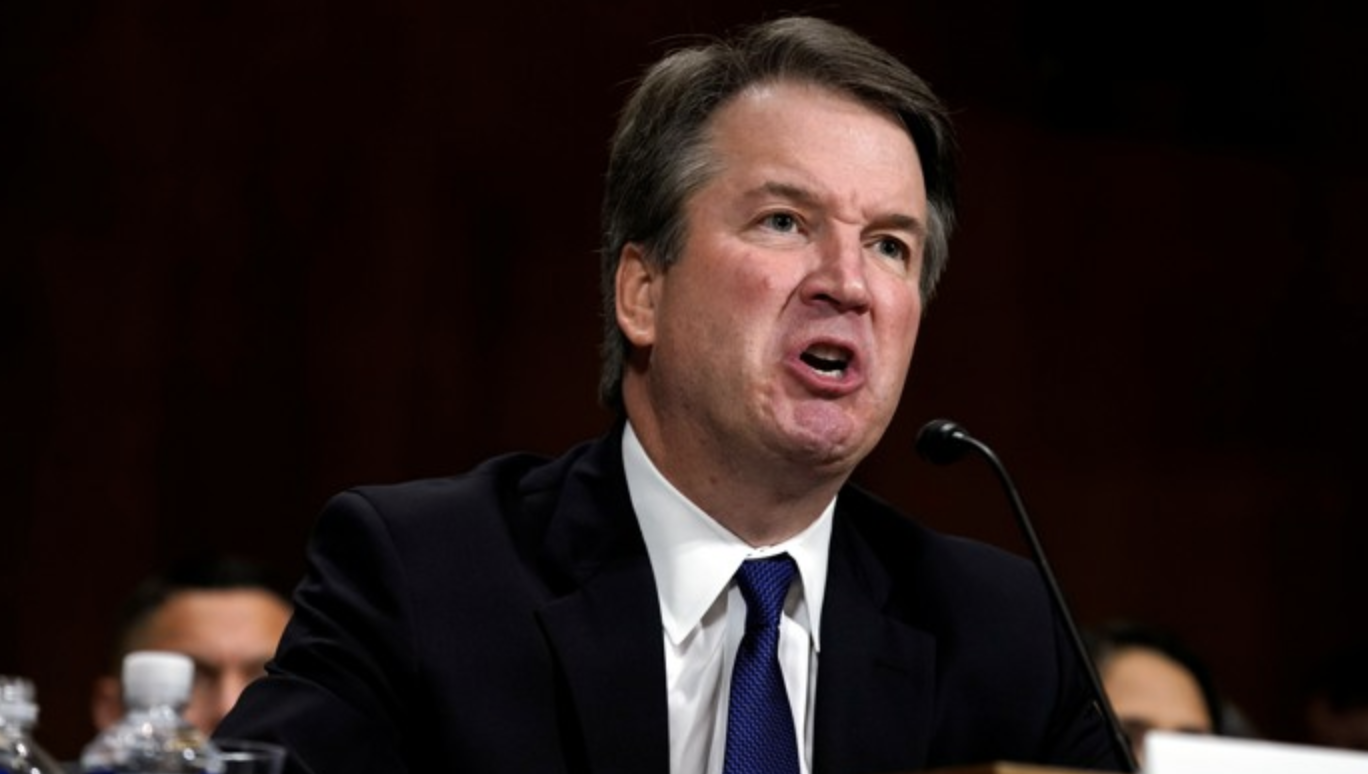 Brett Kavanaugh at Supreme Court Hearing on Thursday. Credit: Reuters