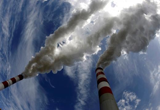 Exxon's announcement came after the release on IPCC report, calling for an urgent reduction in carbon emissions level. Photo: Reuters