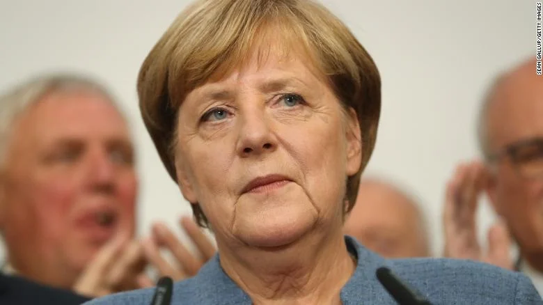 German Chancellor Angela Merkel heads a weakening coalition. Photo: Sean Gallup/ CNN