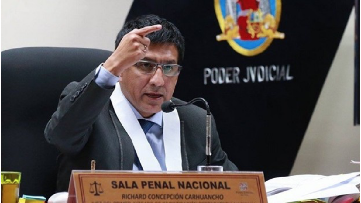 Judge Concepción Source: Andina/ AmericaTV