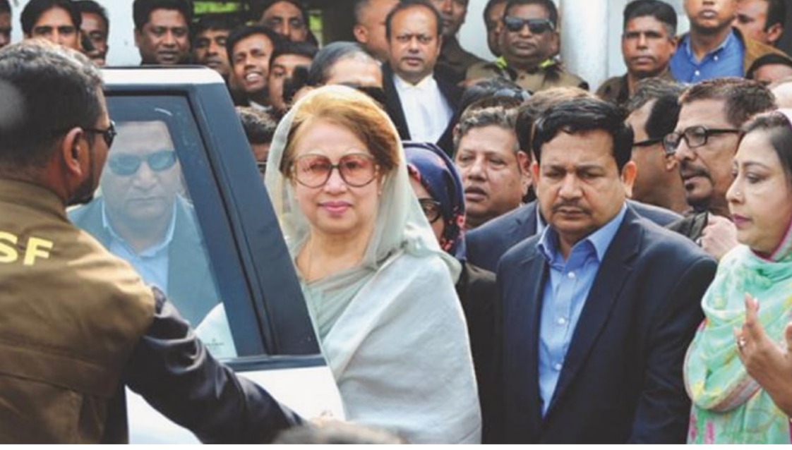 Former Prime Minister Khaleda Zia’s prison sentence extended from five to ten years on corruption charges. Photo: The Daily Star