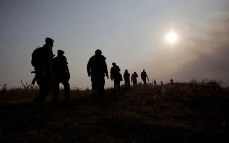 UN Peacekeepers deployed in the DRC going on an observation mission. Photo: United Nations Photo