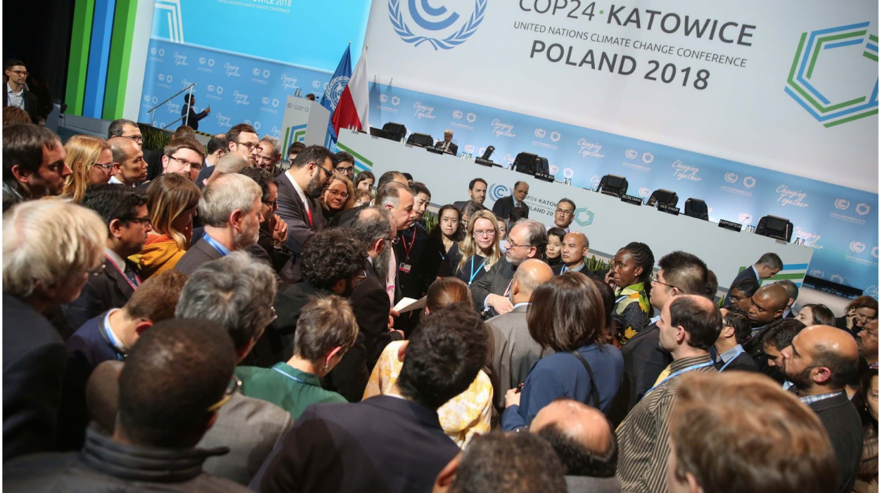 COP24 conference in Katowice, Poland. Photo: Kiara Worth/ IISD/ENB