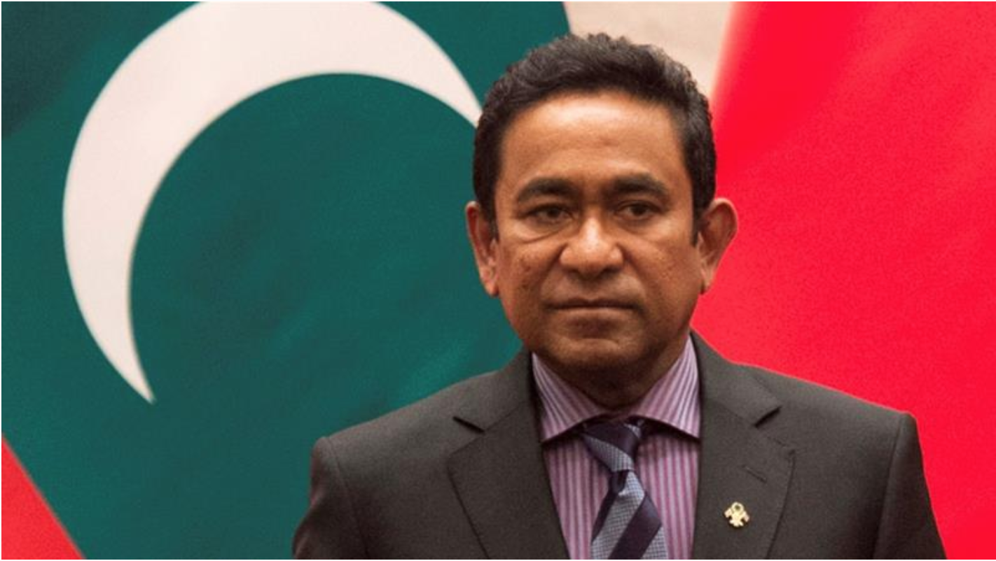Former President Abdulla Yameen faces multiple charges, including money laundering. Photo: Fred Dufour/ Reuters