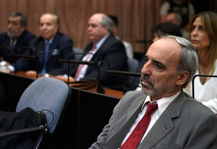 Former judge Juan Jose Galeano at trial prior to being found guilty during the AMIA cover-up trial. Photo: Juan Mabromata/AFP