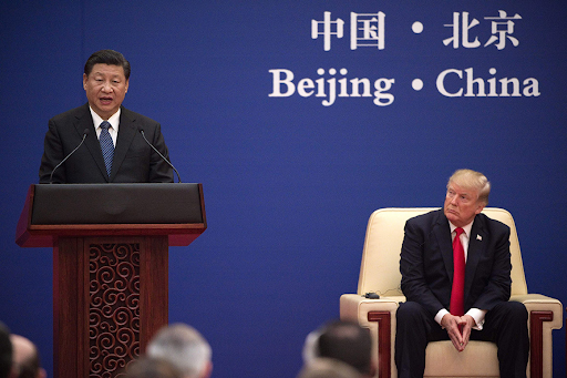 The US/China trade war helped exacerbate the US trade deficit. Photo: Nicolas Asfouri,Politico