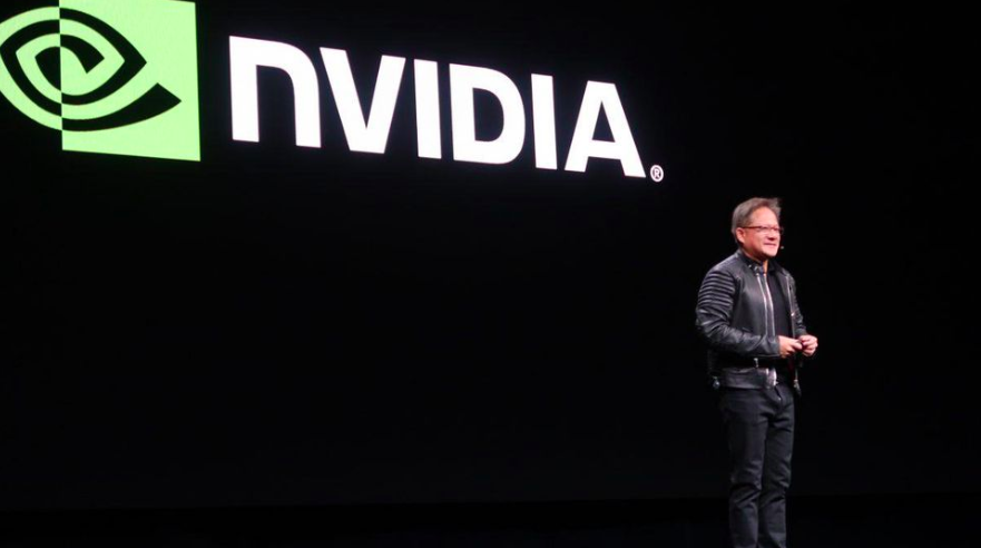 Jensen Huang, Nvidia’s CEO, speaks at a technology conference in 2017. Photo: Tirias Research / Forbes
