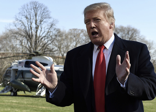 President Trump said that he would override the Department’s decision and fund the Special Olympics. Photo: Susan Walsh/ AP