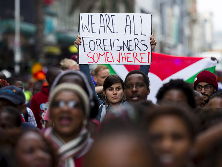 The attacks against foreigners in 2015 were met with widespread outrage, including protests from thousands of South Africans in condemnation of the violence. Photo: The Day .