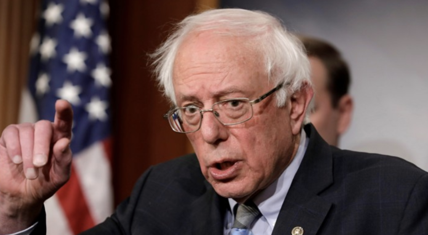 Senator Bernie Sanders is leading the crowded primary field with a total of $18.2 million. Photo: Yuri Gripas/ Reuters