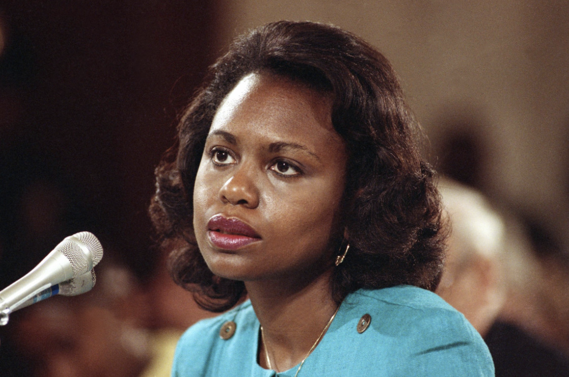 In light of the #MeToo movement, Biden’s handling of Anita Hill’s testimony has raised concerns. Photo: Greg Gibson/ AP Photo