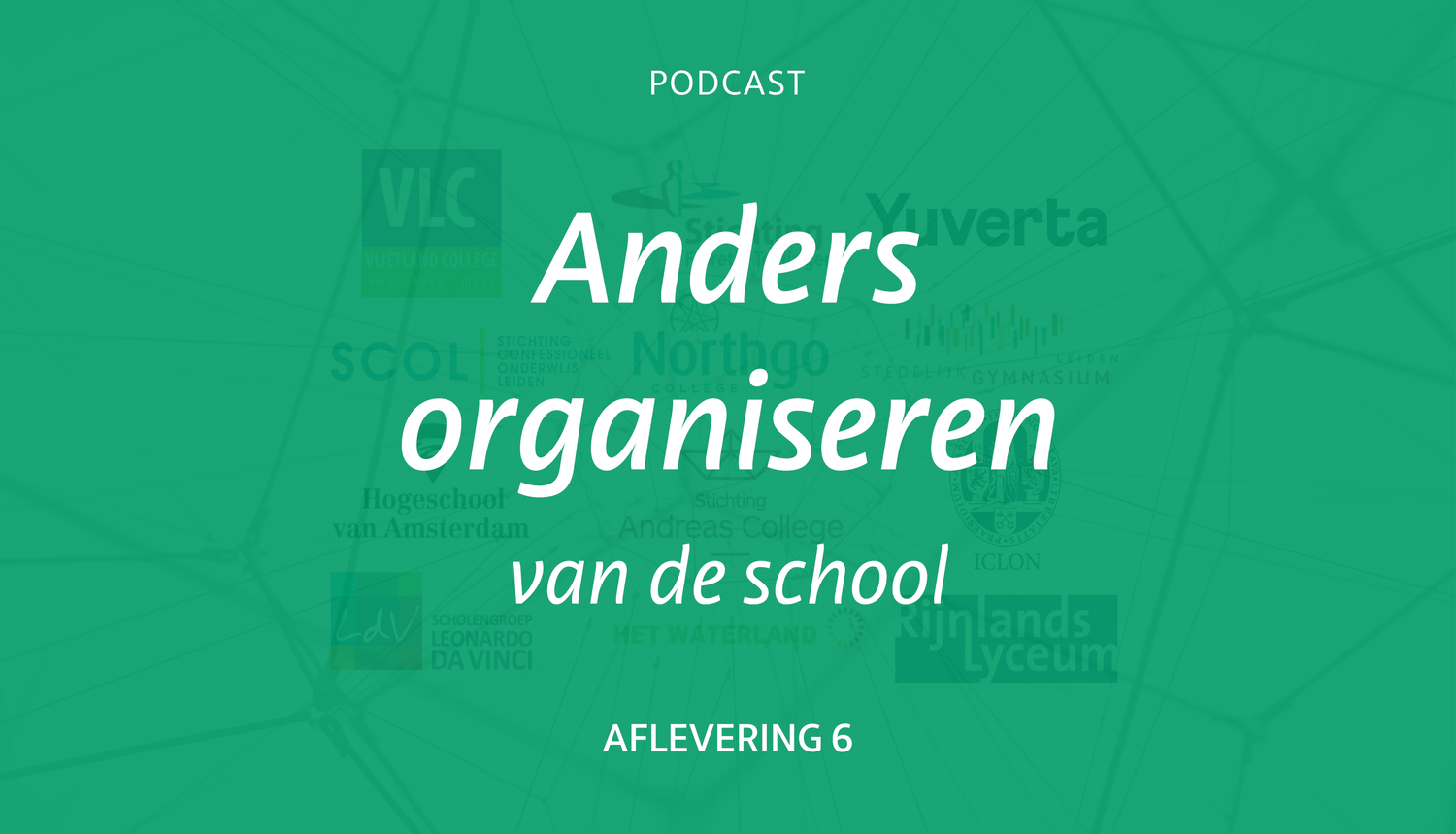Serie Anders organiseren #6: Wat maakt werken bij Agora Leiden aantrekkelijk? met Veerle Beurze en Saskia Rijsbergen episode artwork