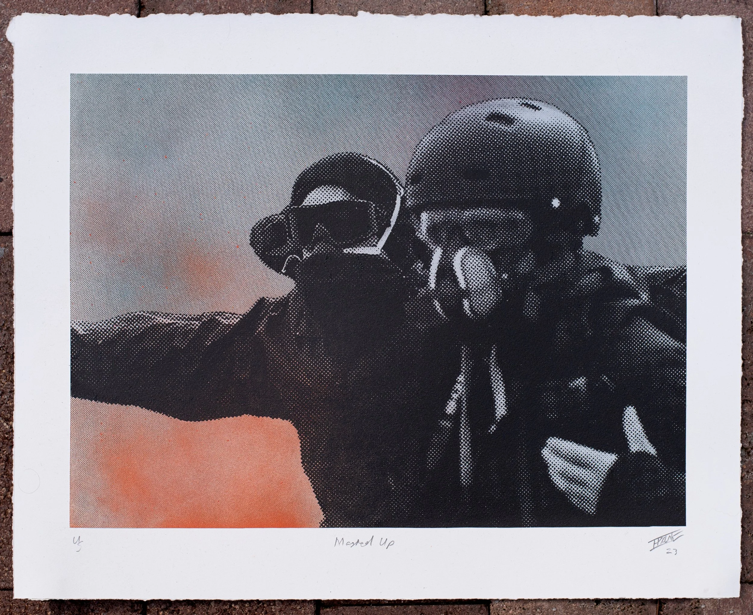 Pank_Evan_Masked Up_2023_screen print, spray paint_37x64cm.jpg