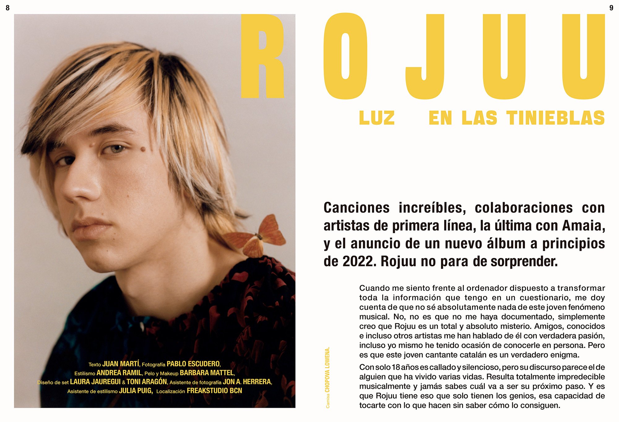 ACERO vol. 1 — pliego interior 1