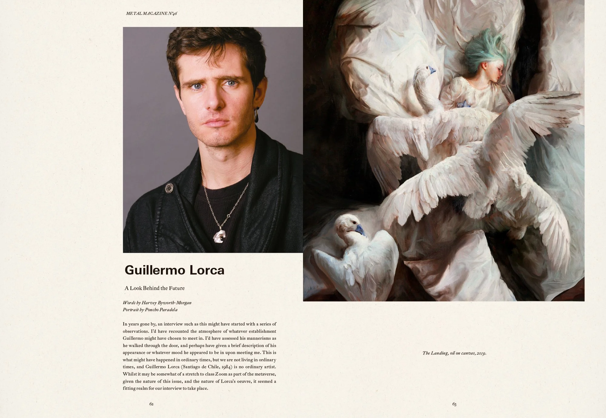 METAL 46 — interior spread 2