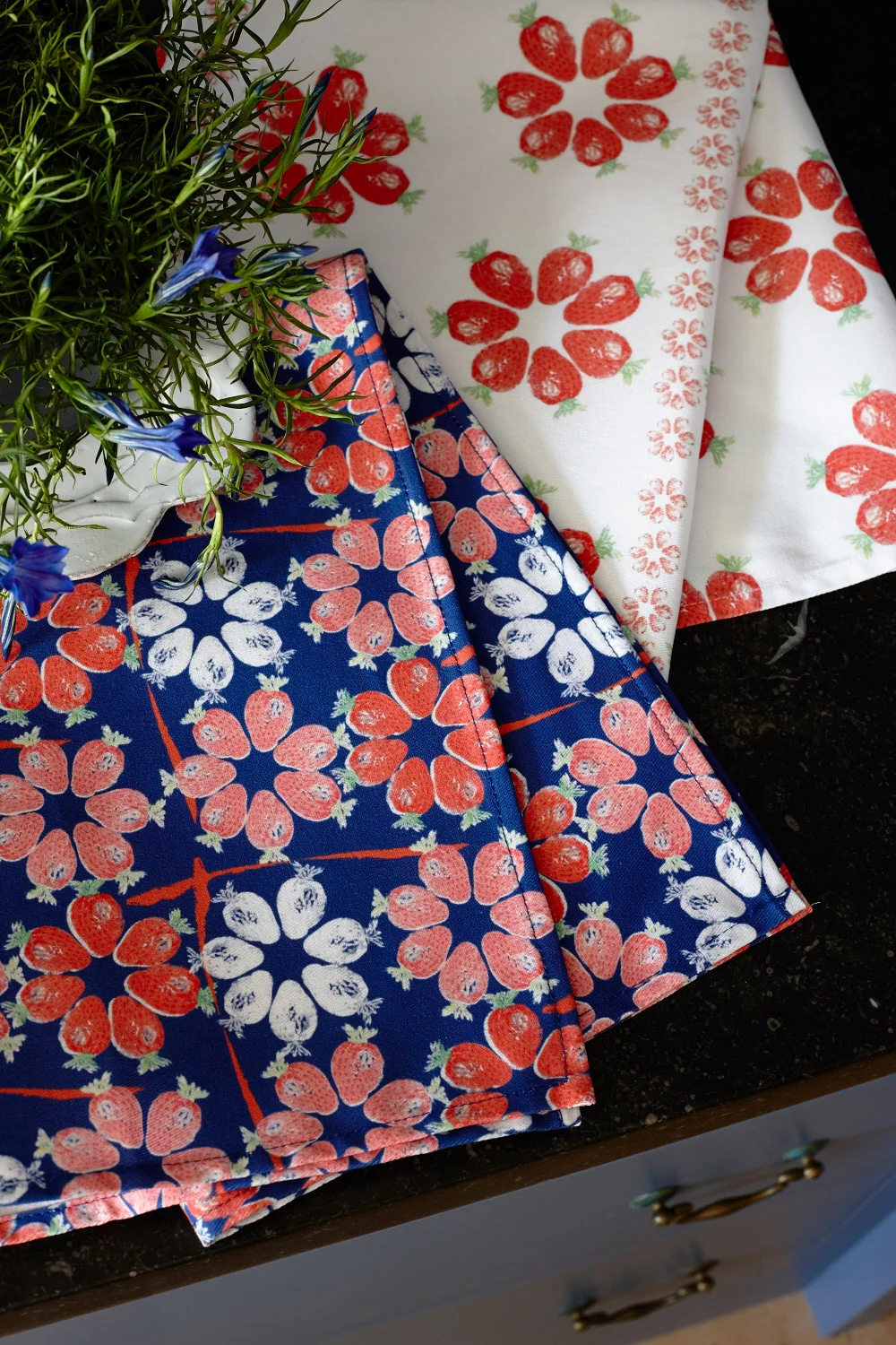 Strawberry Tea Towels