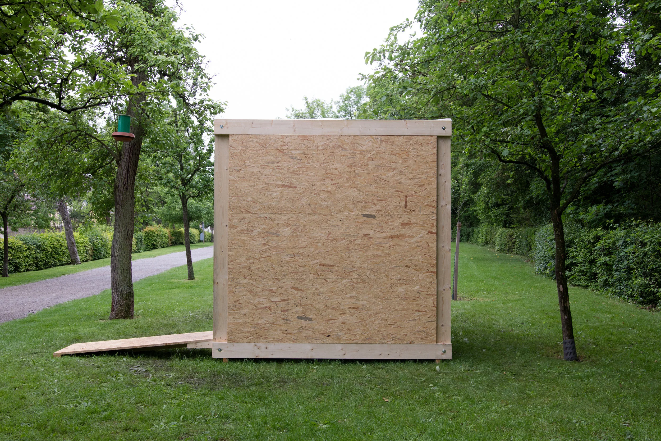   Interims, lumen   1/3 , Sculpture 2019, Location Iphofen, in collaboration with Jonas Urbasik   