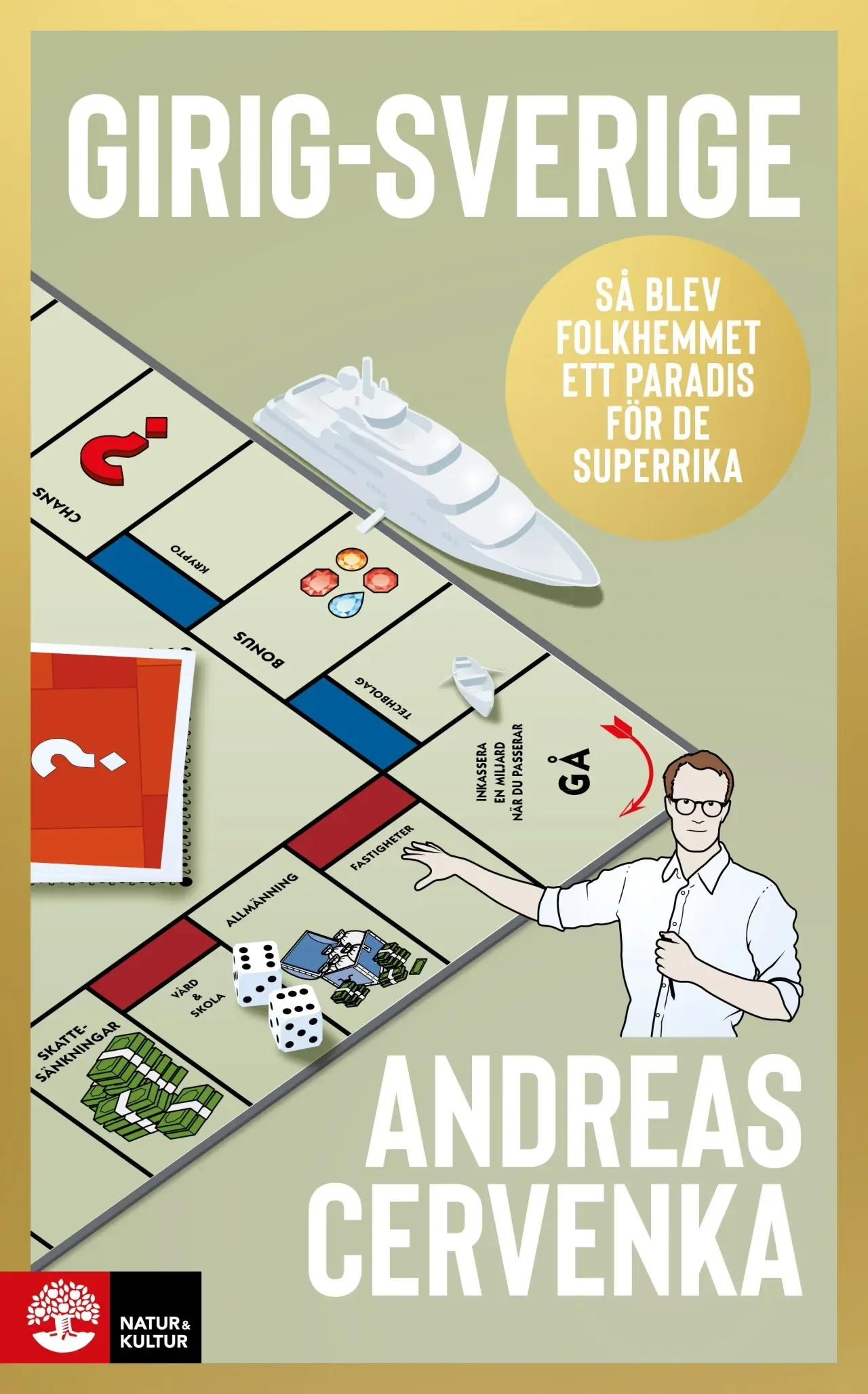Greedy Sweden — book cover