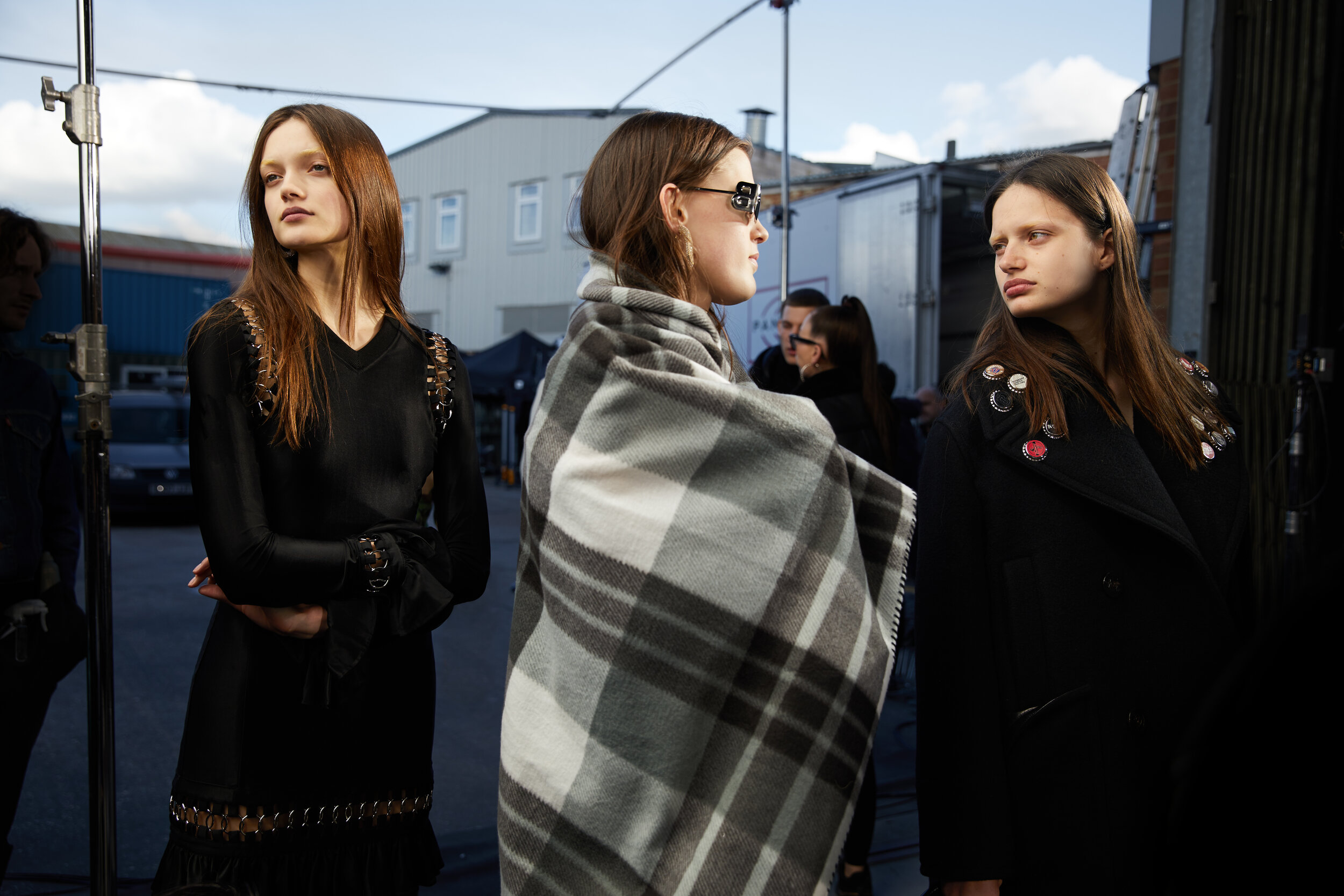 Behind the scenes Burberry A/W 19 Campaign