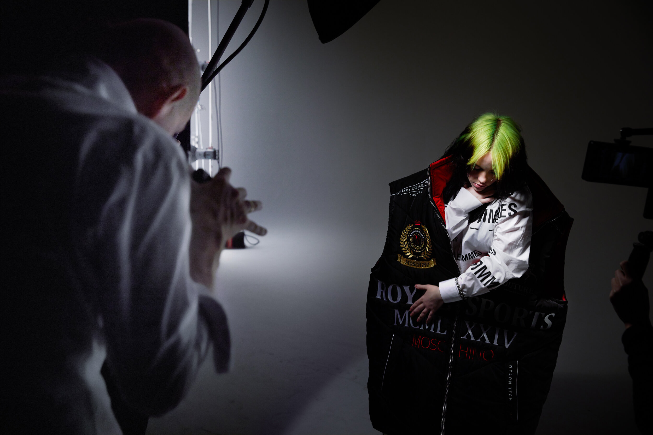 Behind the Scenes Billie Eilish x Nick Knight for Vogue China