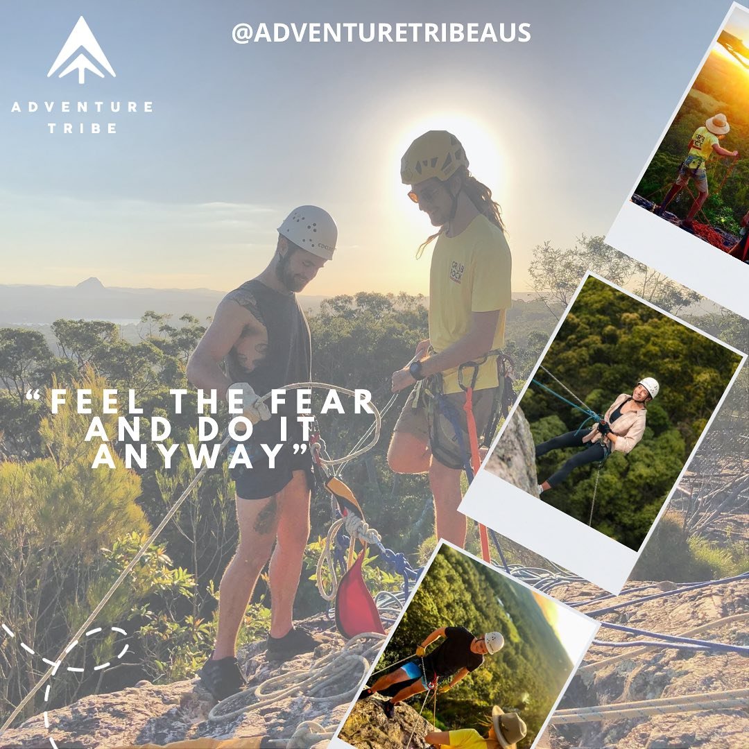 Feel the fear and do it anyway! #nailedit #adventuretribe #maroochy #australia #noosatourism #camping #hiking #outdoor #outdooradventures #noosa #queensland #sunshinecoast #outdooradventureaustralia #adventure #visitnoosa #nature #SeeAustralia #thisi