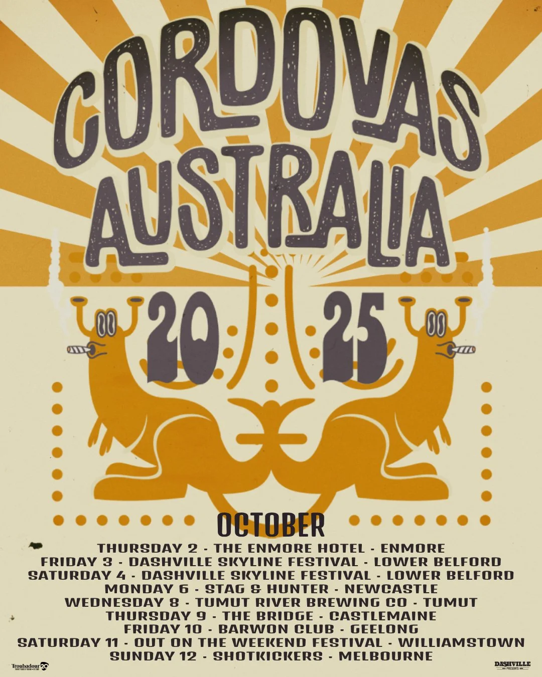 Cordovas Australian Tour