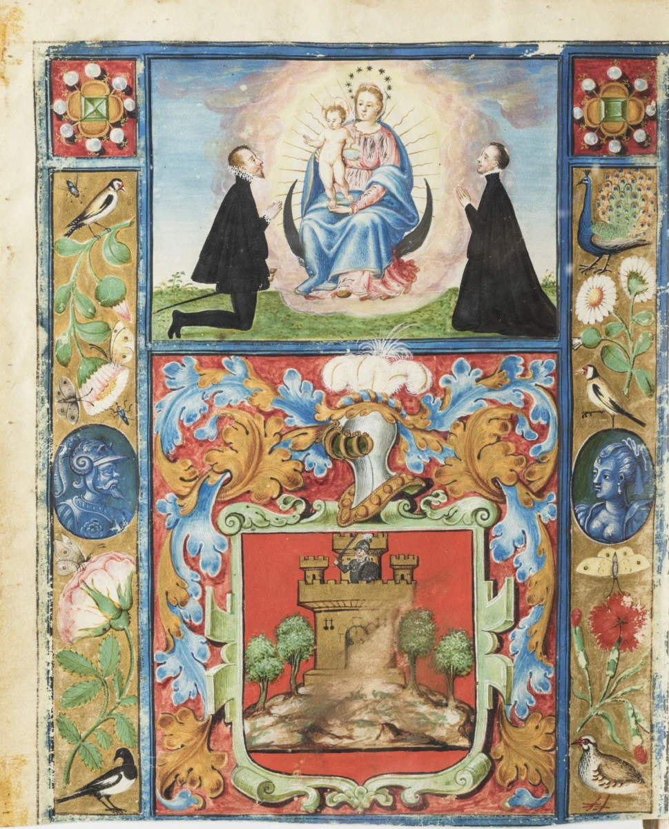 Carta ejecutoria of Eujenio Alfonso de Rioja, 1602