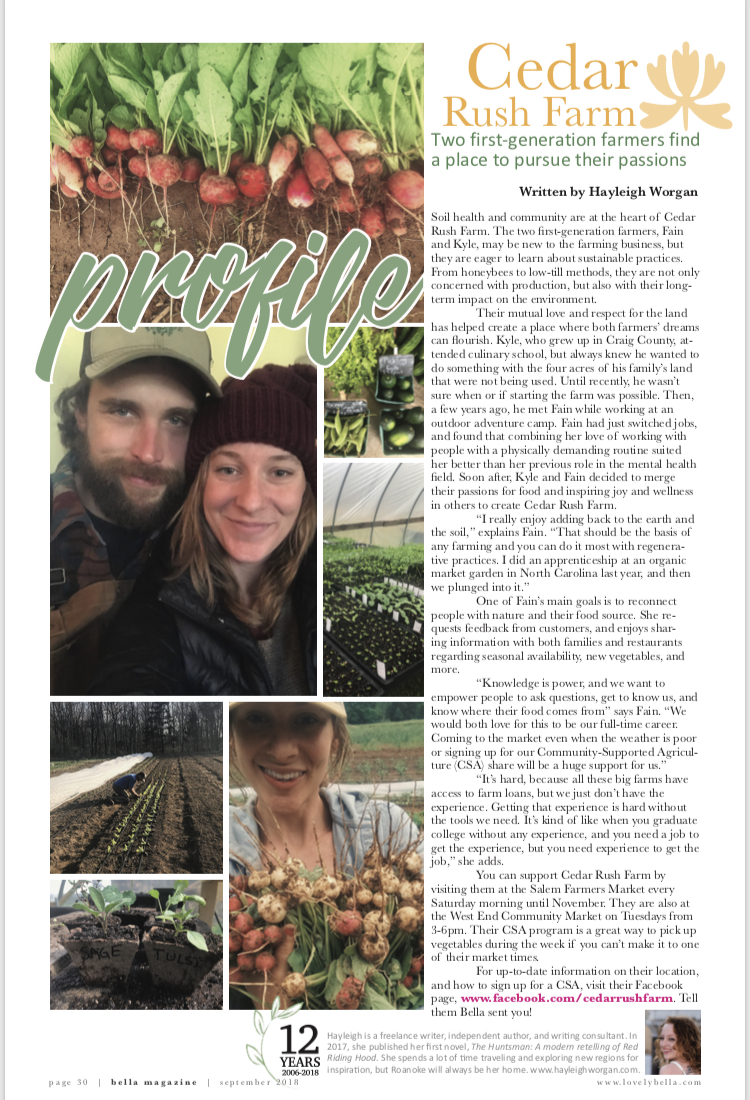 Cedar Rush Farm