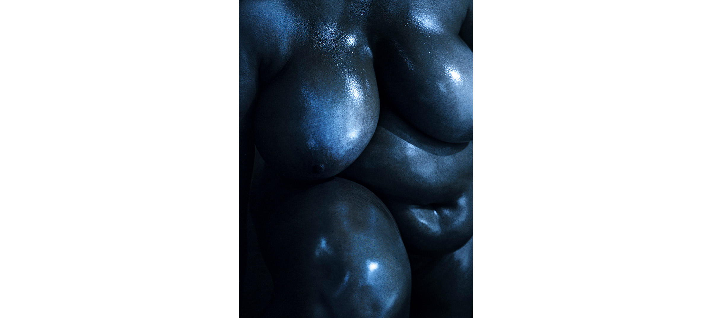   Blue Nudes  Untitled N°3, 2005 Tirage gélatino argentique, 144 x 104 cm | Gelatin silver print 56,59 x 40,94 inches  5/5 