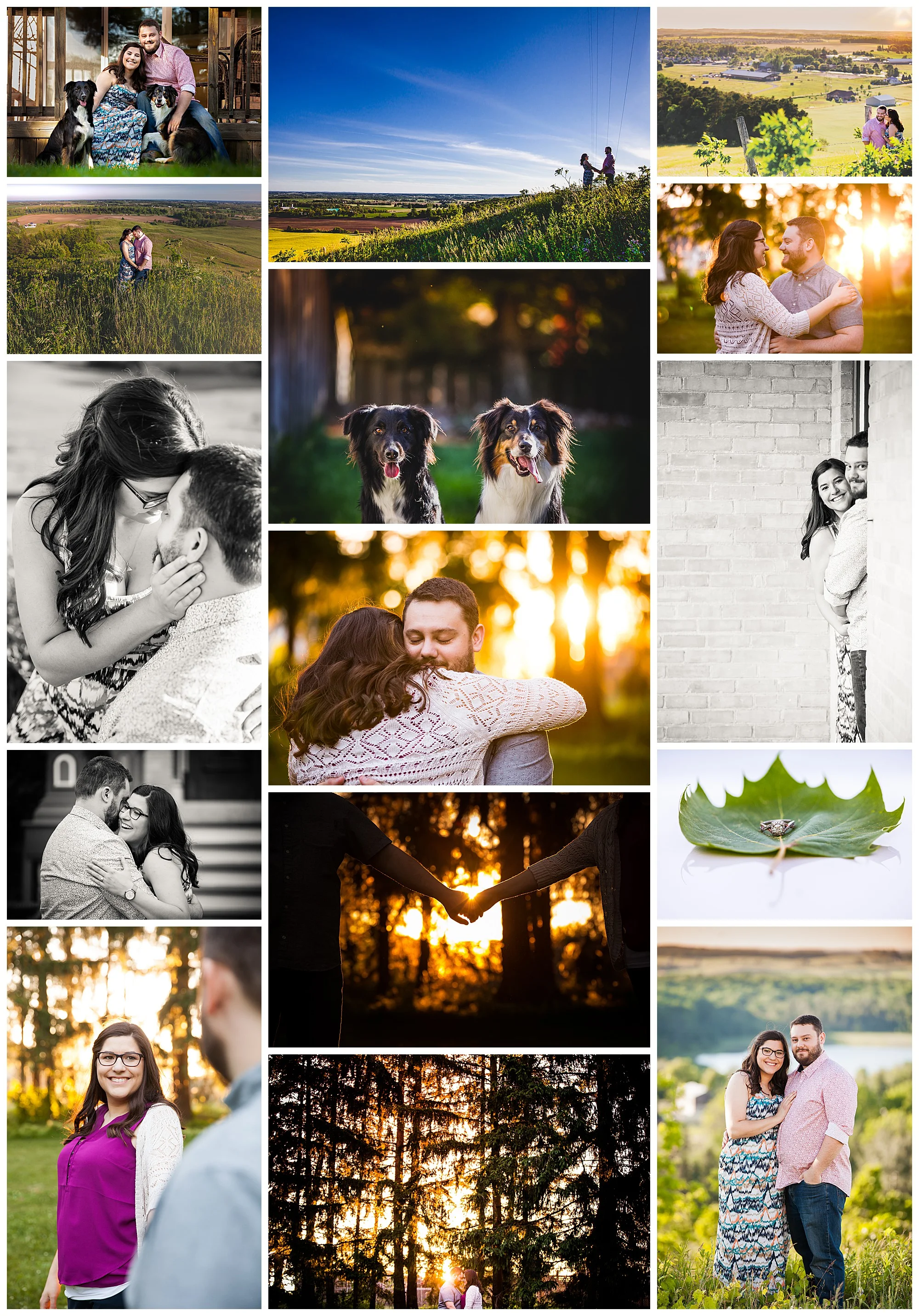 New Hamburg, Ontario engagement photography by VanDaele & Russell