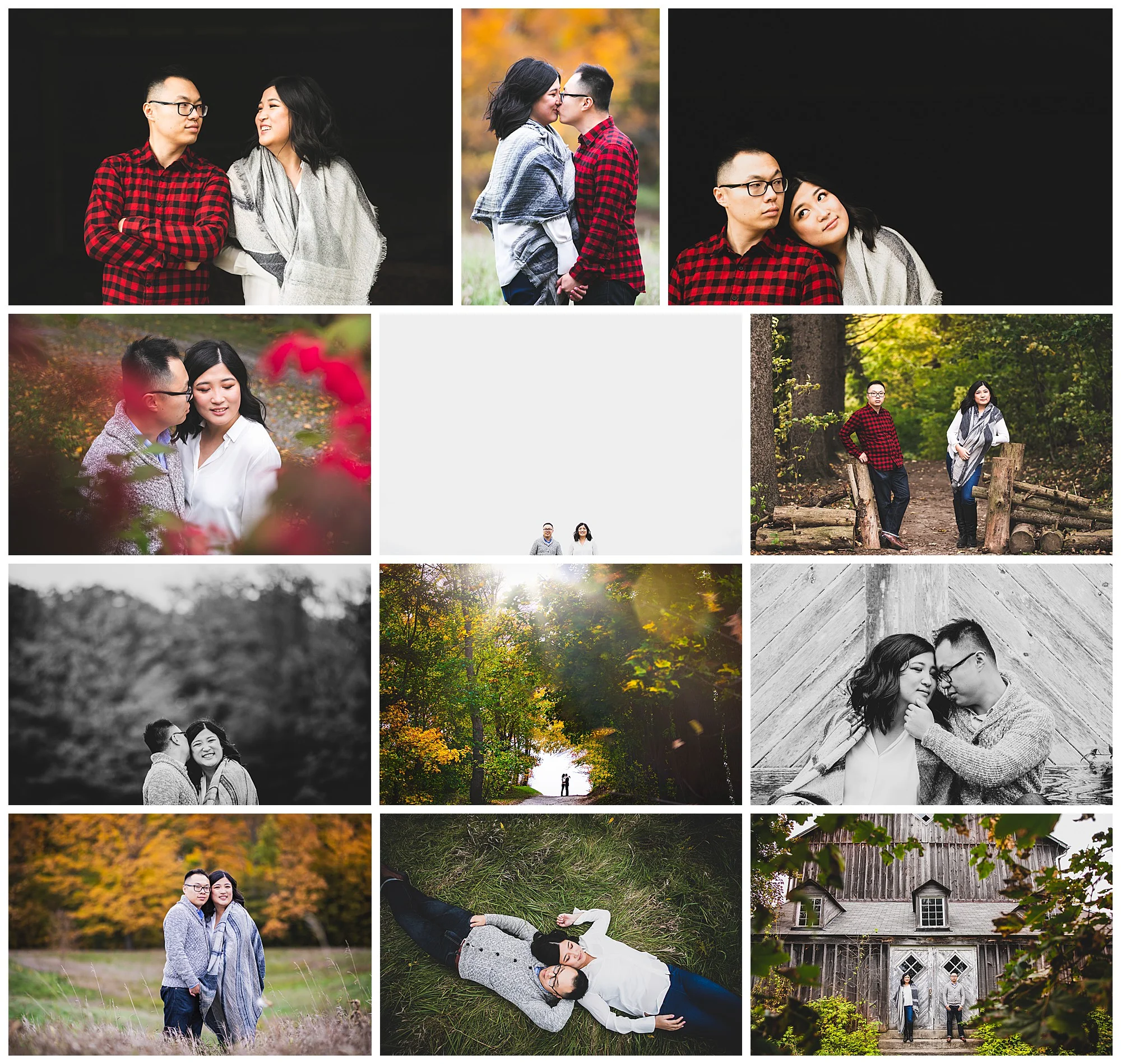 Scotsdale Farm, Halton Hills, Ontario engagement photos by VanDaele & Russell