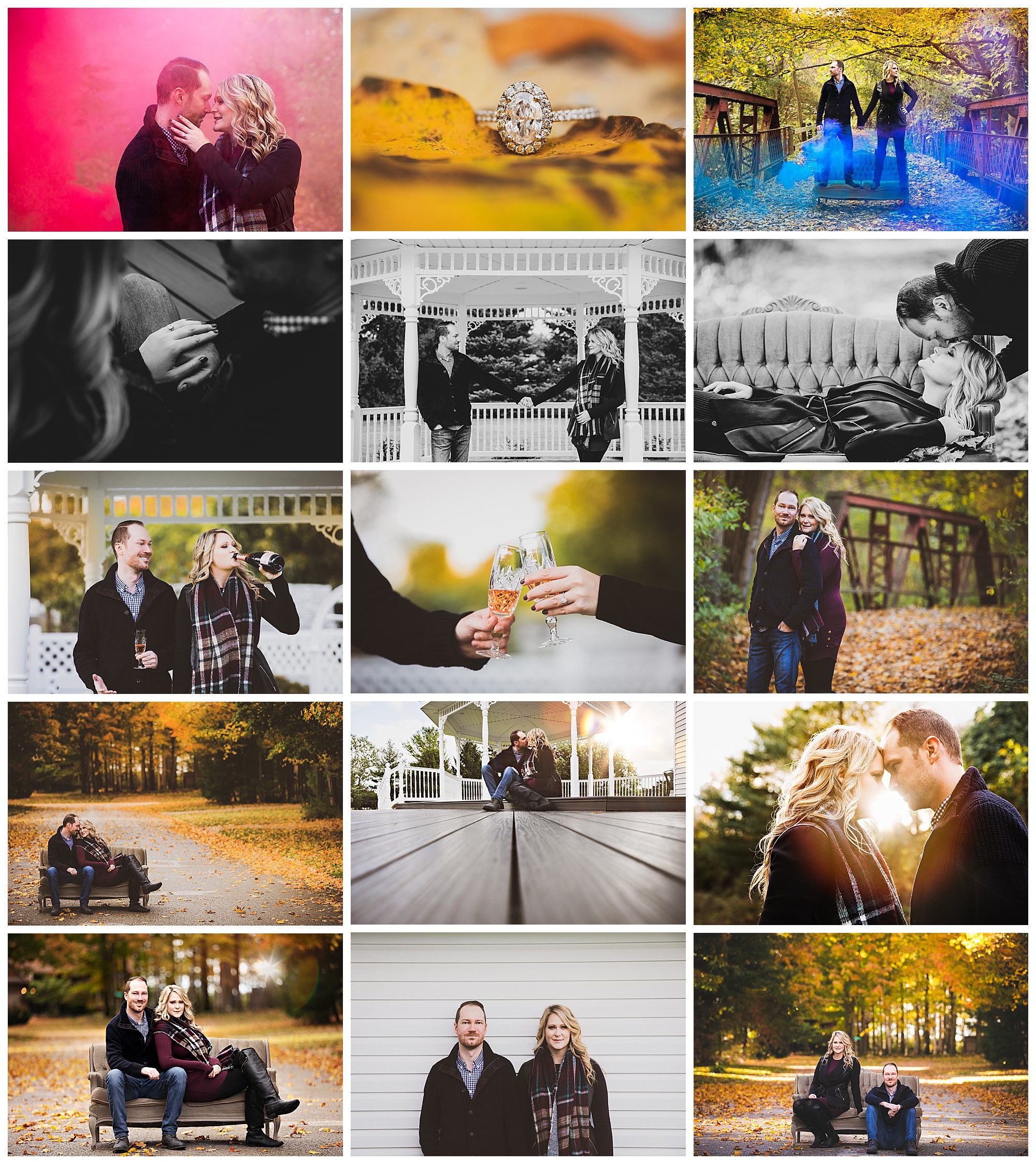Coldstream Conservation Area, London, Ontario engagement photos by VanDaele & Russell