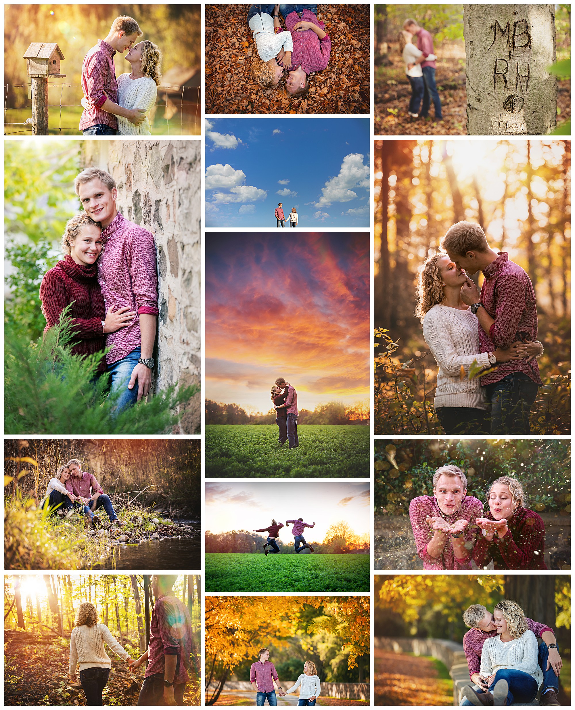 Thorndale, Ontario engagement photography by VanDaele & Russell