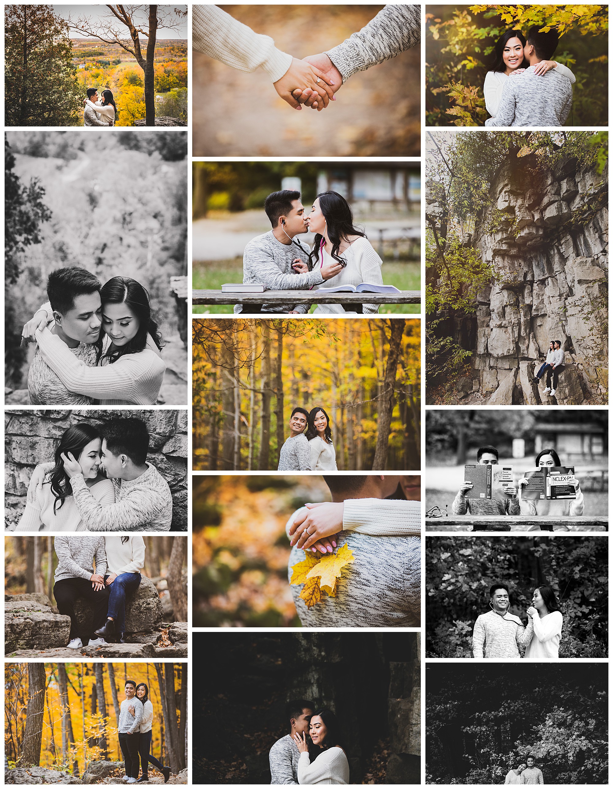 Rattlesnake Point, Milton, Ontario engagement photography by VanDaele & Russell