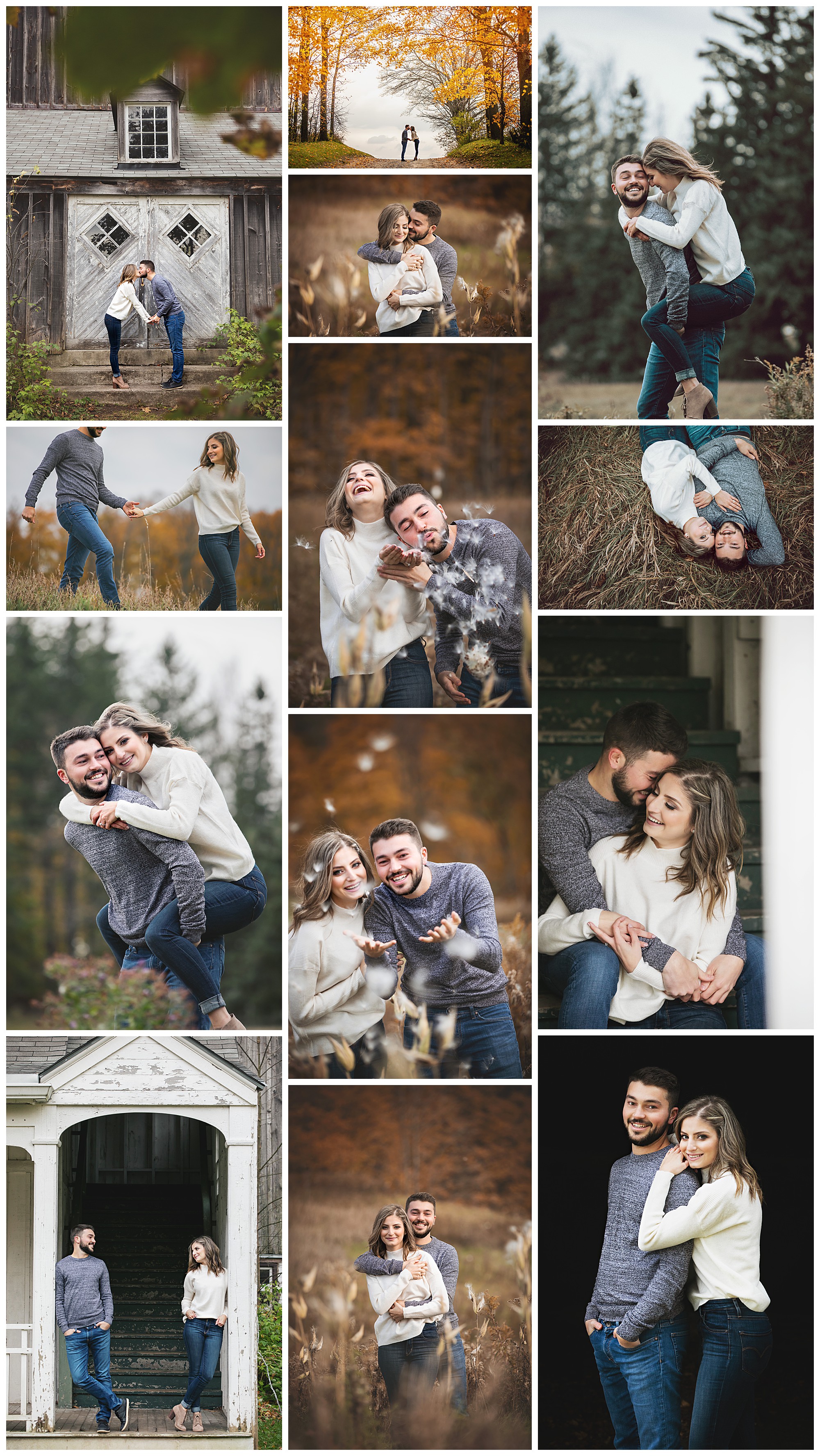 Scotsdale Farm, Halton Hills, Georgetown, Ontario engagement photography by VanDaele & Russell
