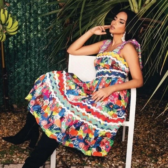 LAUREN MARQUEZ WEARING CELIAB