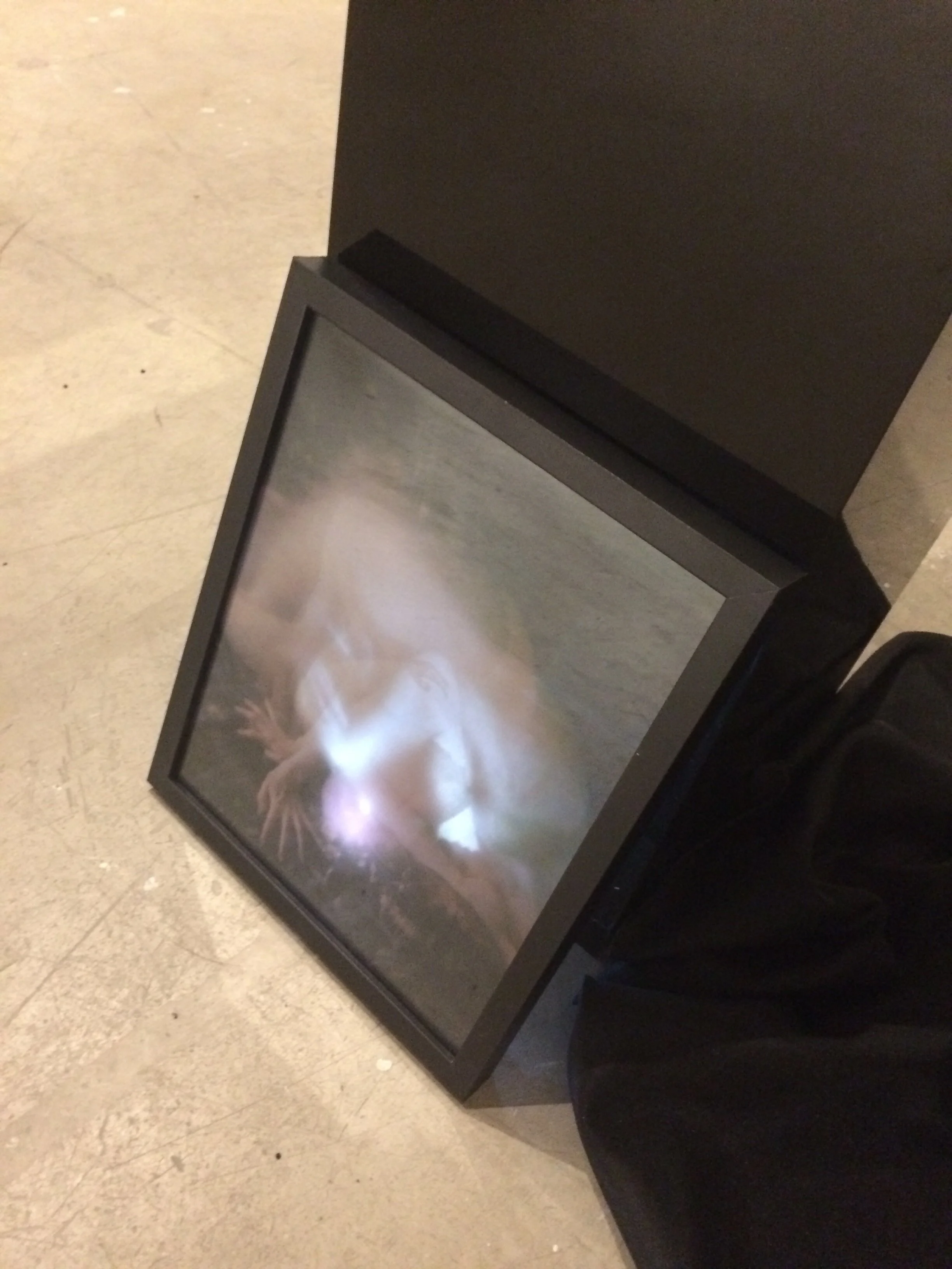  mixed media photo transparency lightbox   11” x 14”  2019 