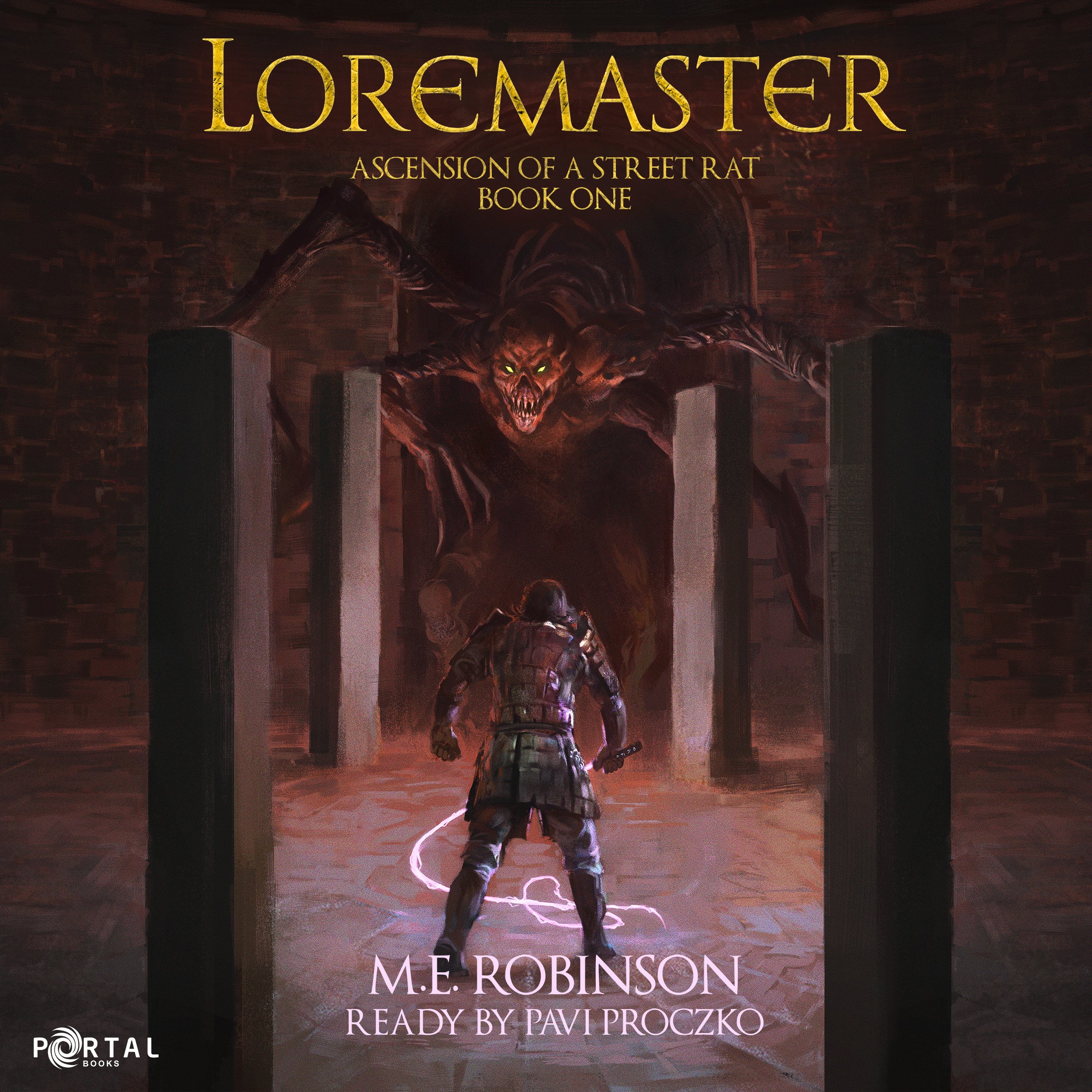 Audio cover - Loremaster - Book 1.jpg