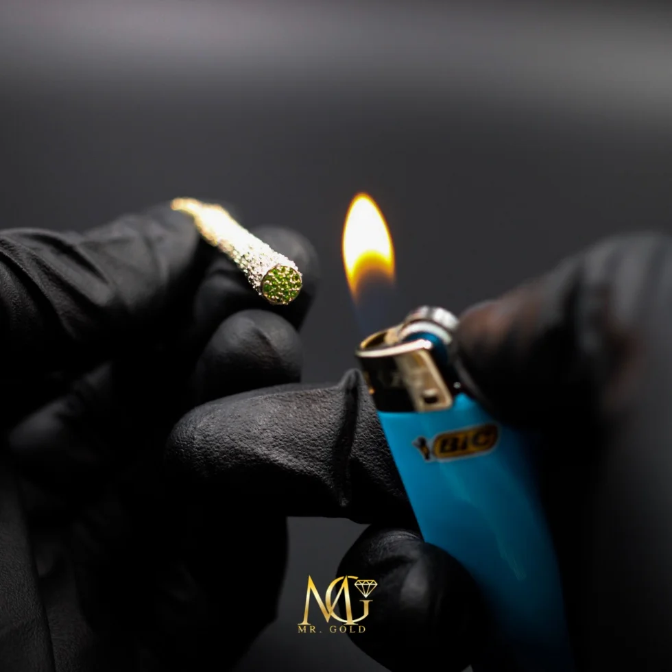 SOLID GOLD ROLLED JOINT