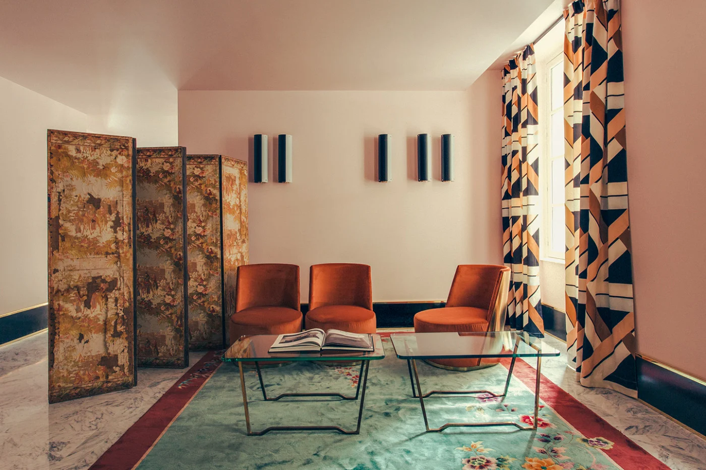 Interiors: Dimore Studio for Hotel Saint Marc, Paris. Photo: Philippe Servent