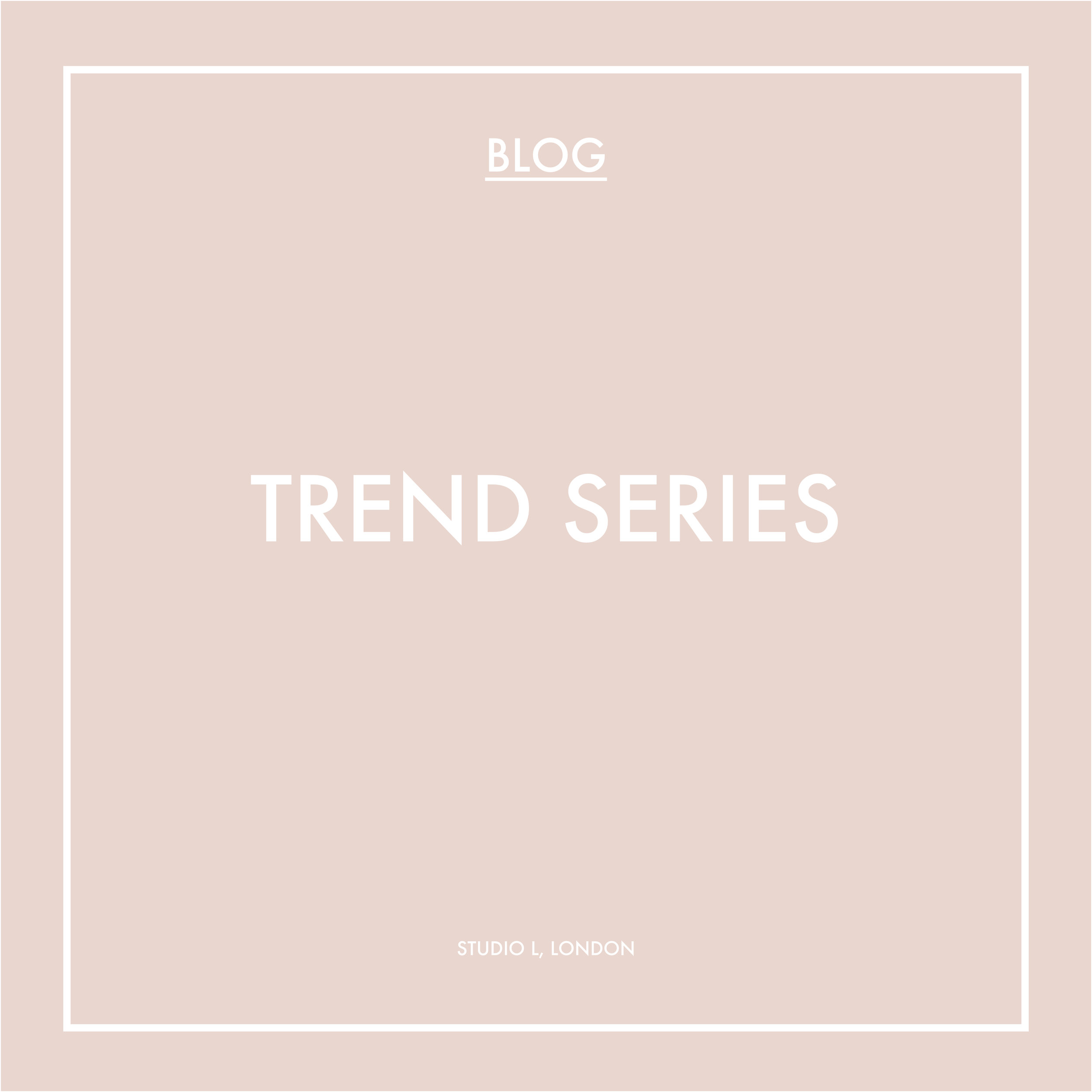 THE TREND FORECASTING SERIES