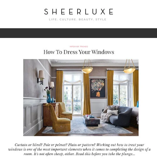 STUDIO L: HOW TO DRESS WINDOWS