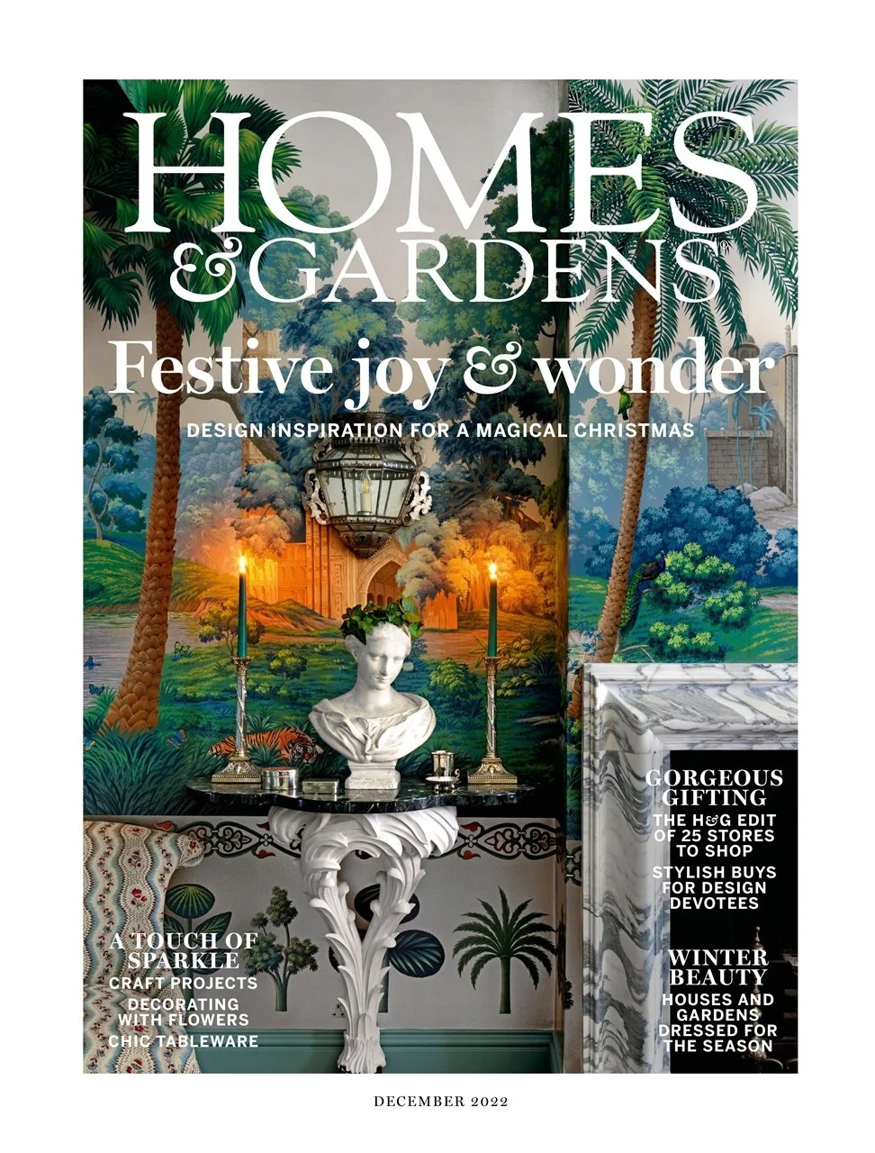 We're in print! Studio L, London in Homes &amp; Gardens Dec. 2022 issue.